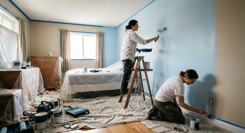 Bedroom Painting in Waco, TX