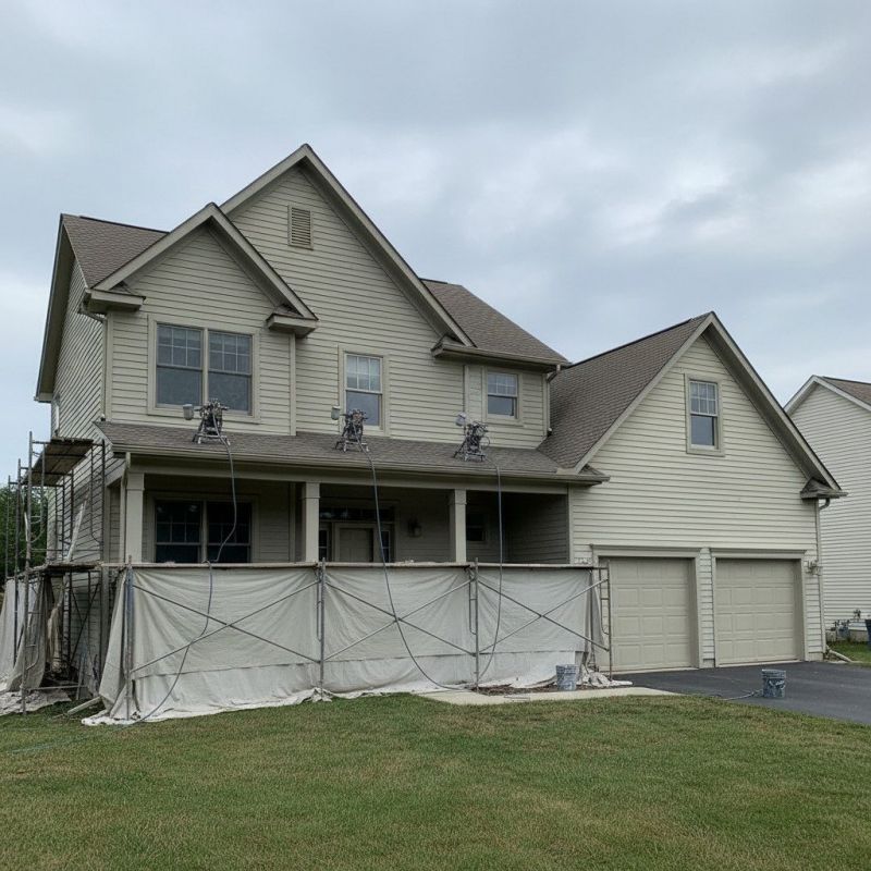 Exterior Garage Painting in Waco, TX