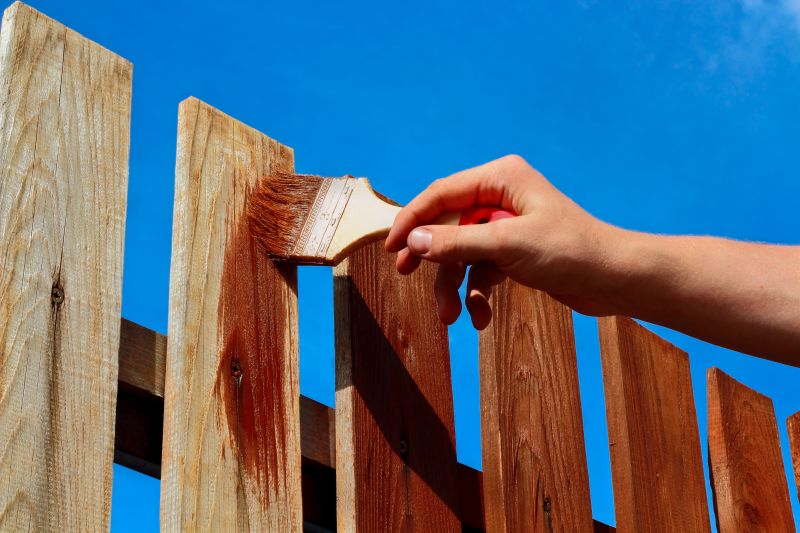 Split Rail Fence Staining in Waco, TX