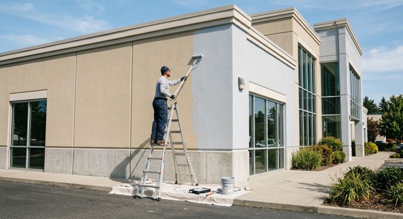 Commercial Concrete Painting in Arvada, CO