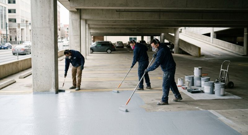 Commercial Concrete Painting in Clearwater, FL