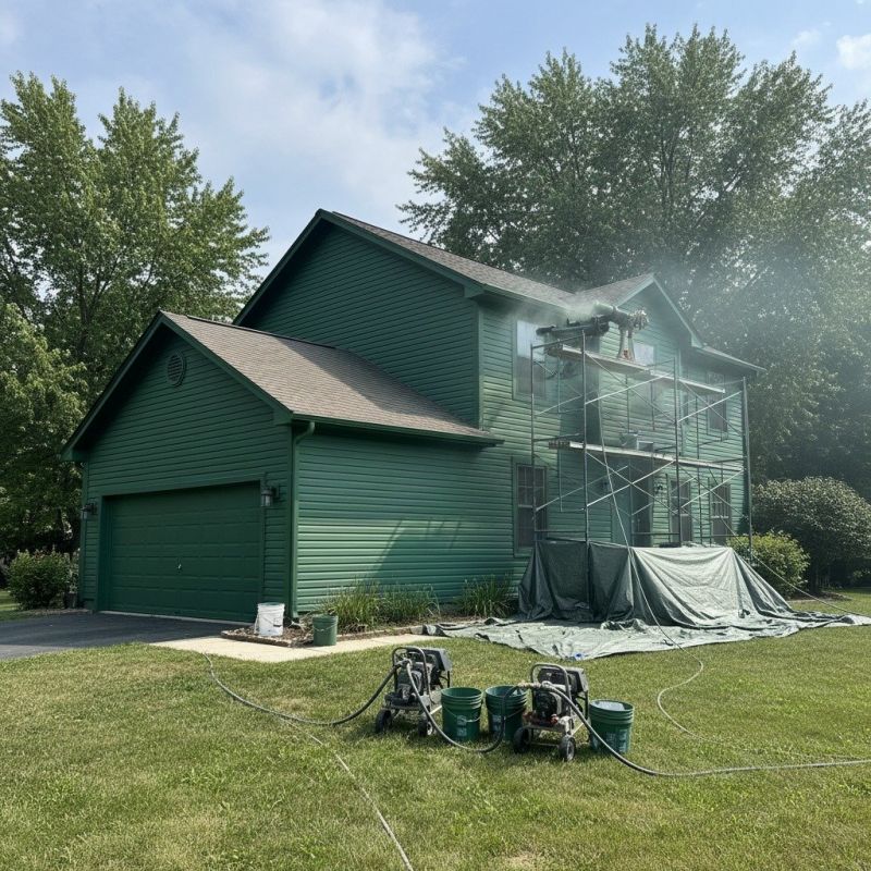 Composite Deck Painting in Greeley, CO