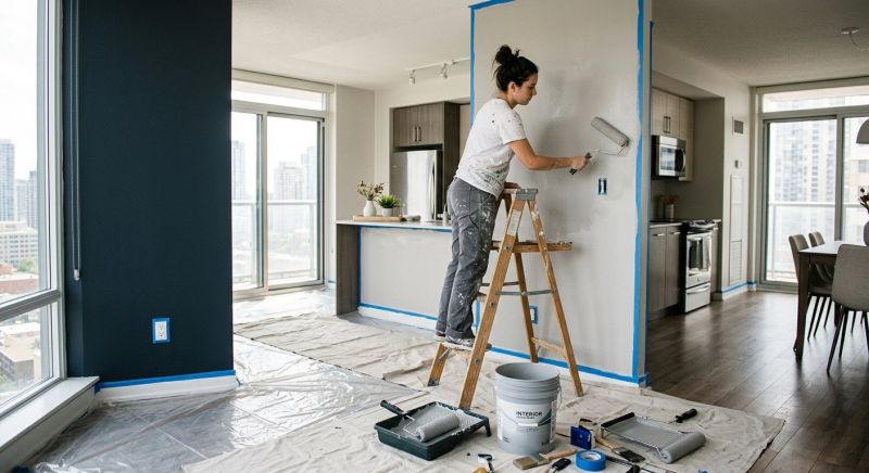 Condo Interior Painting in Waco, TX