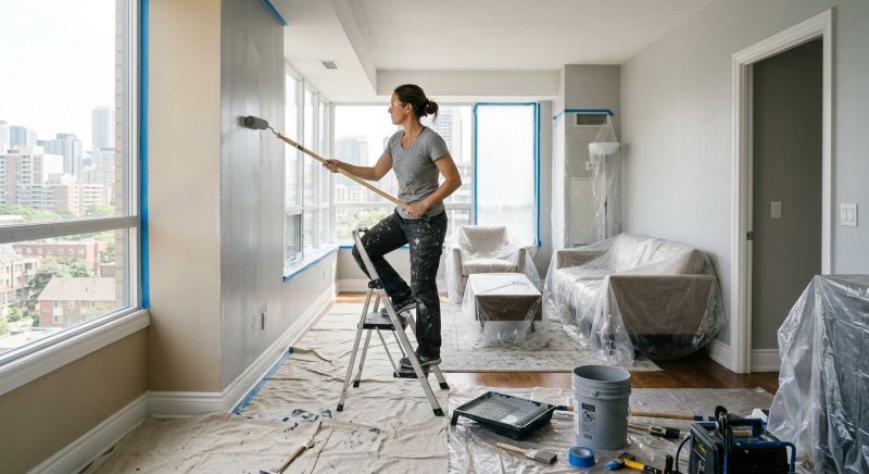 Condo Interior Painting in Waco, TX