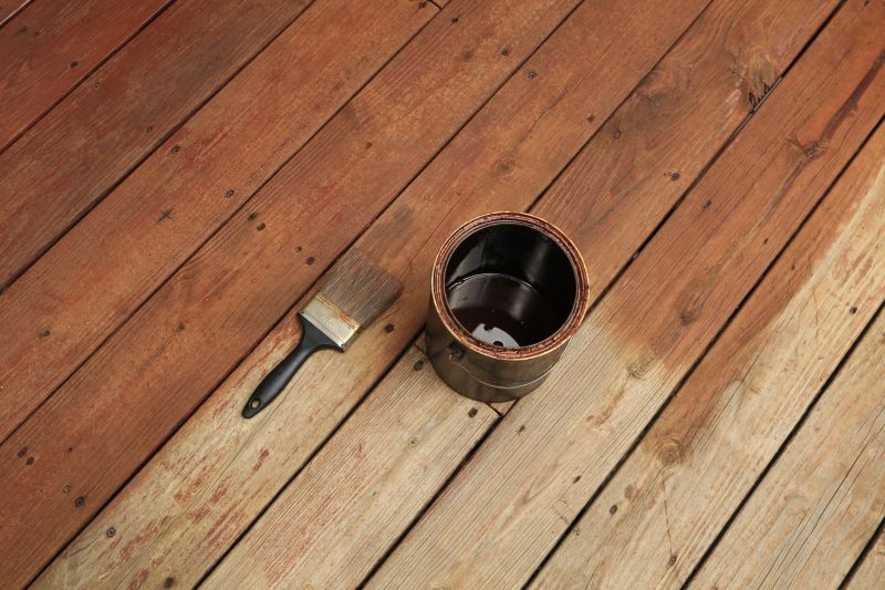 Deck Steps Staining in Waco, TX