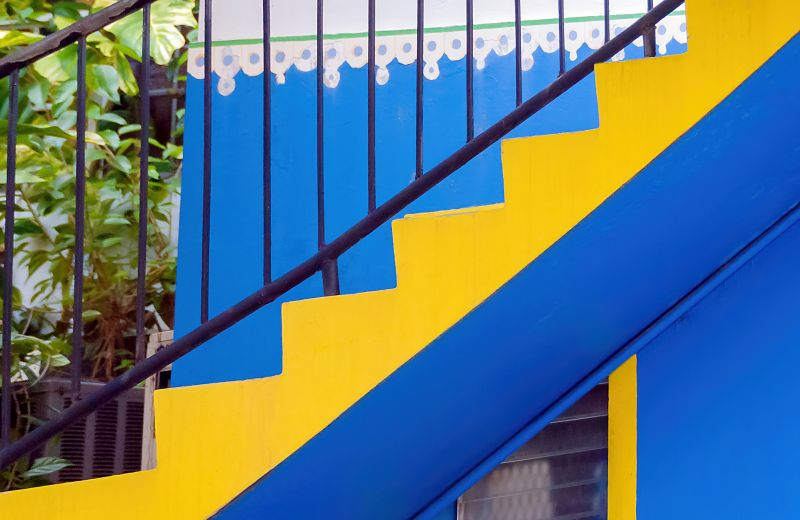Exterior Staircase Painting in Arvada, CO