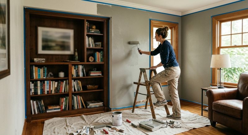 Great Room Painting in Waco, TX