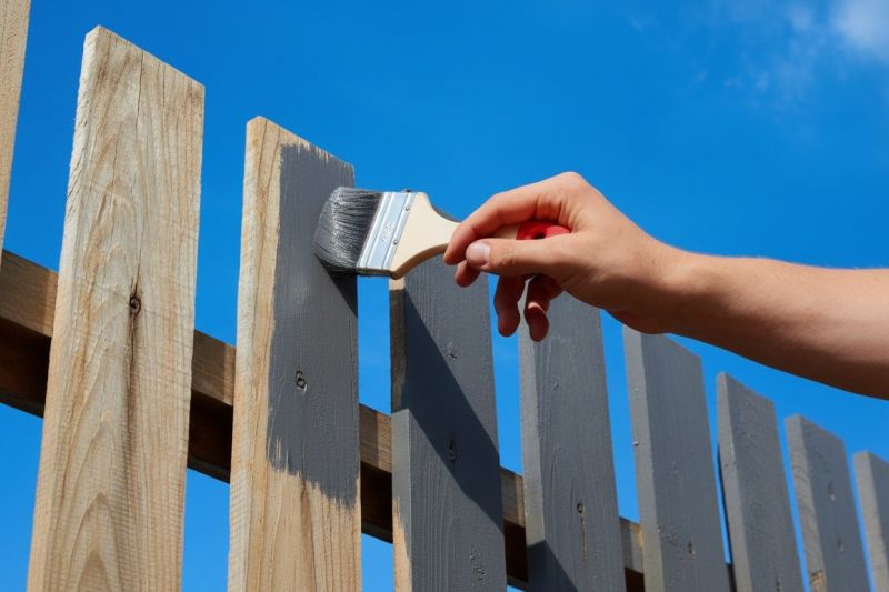 Horse Fence Painting in Waco, TX
