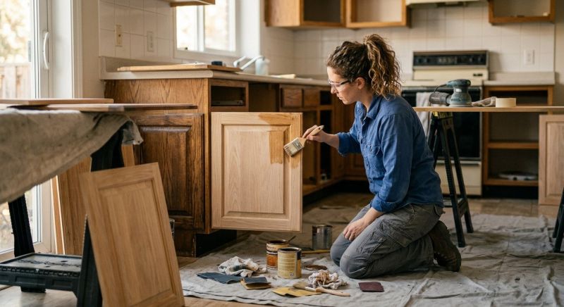 Kitchen Cabinet Refinishing in Cincinnati, OH