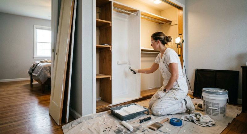 Loft Painting in Waco, TX