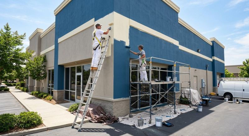 Outdoor Commercial Painting in Loveland, CO
