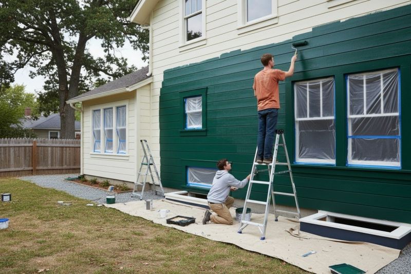 Outdoor Home Painting in Alpharetta, GA