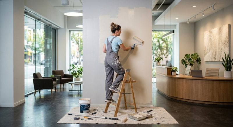 Reception Area Painting in Arvada, CO