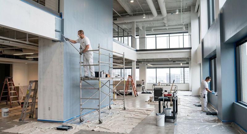 Reception Area Painting in Arvada, CO