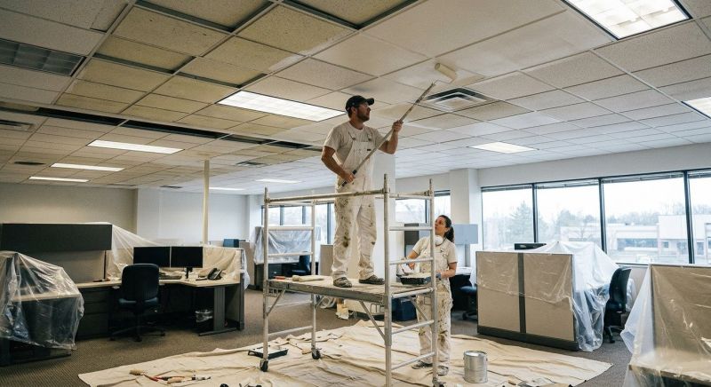 Reception Area Painting in Longmont, CO
