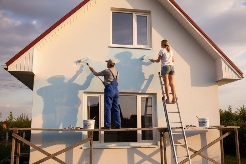 Soffit Painting in Arvada, CO