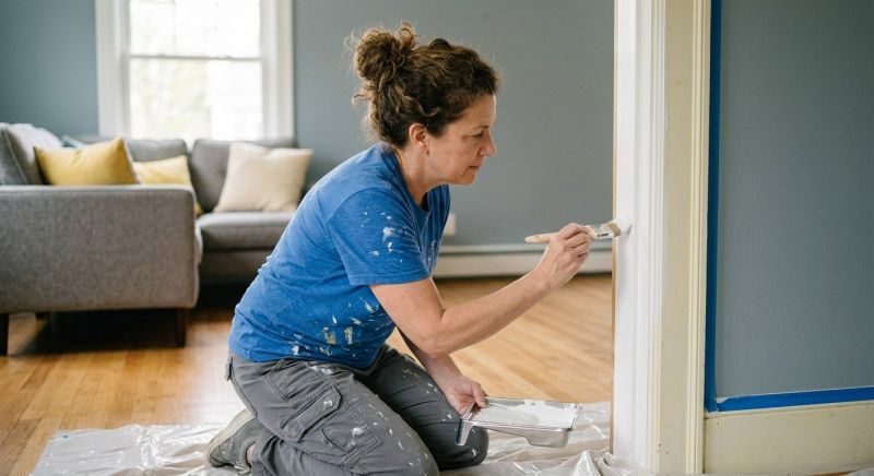 Townhouse Interior Painting in Waco, TX