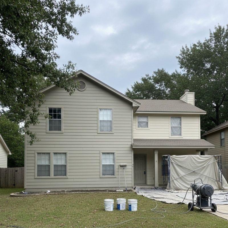 Vinyl Siding Painting in Waco, TX