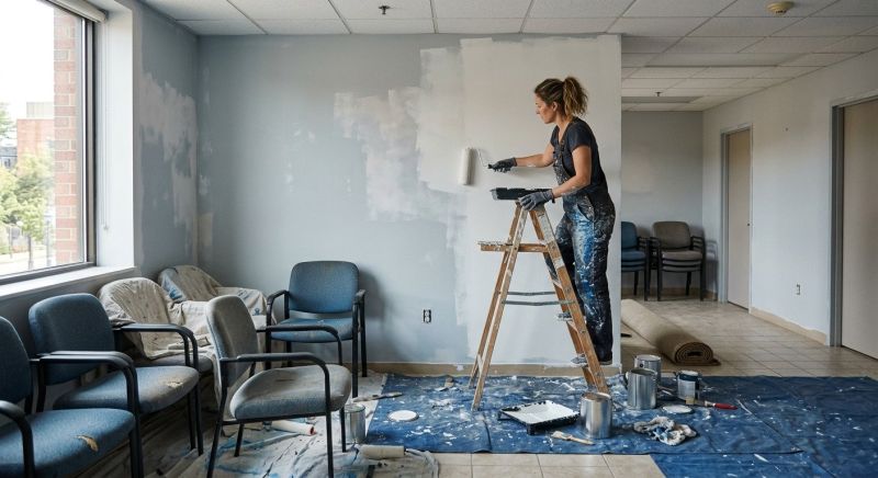 Waiting Room Painting in Arvada, CO