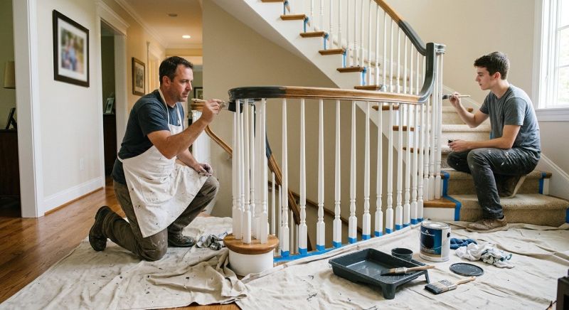 Woodwork Painting in Waco, TX