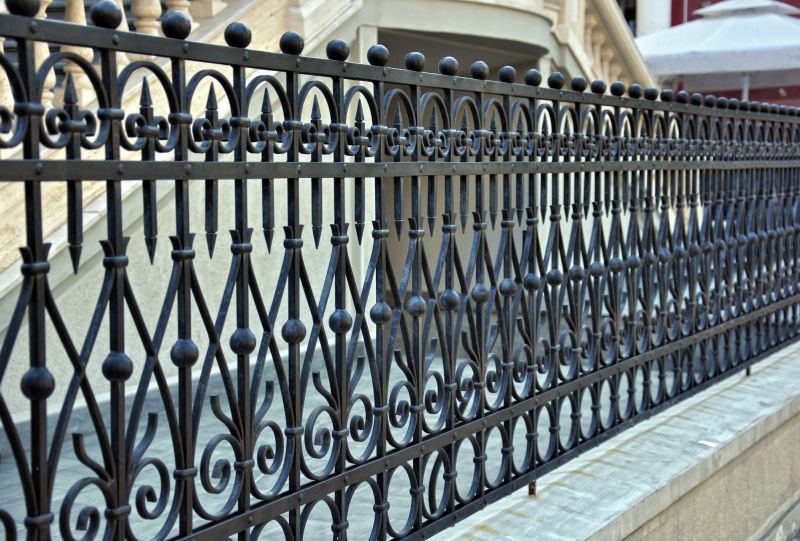 Wrought Iron Fence Painting