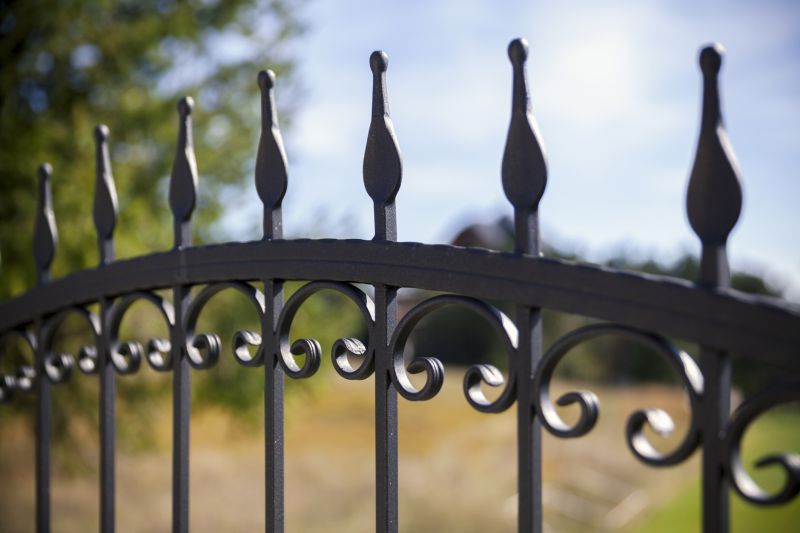 Wrought Iron Fence Painting