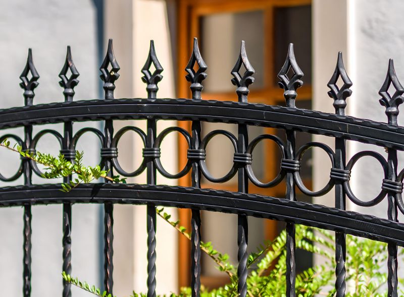 Wrought Iron Fence Painting