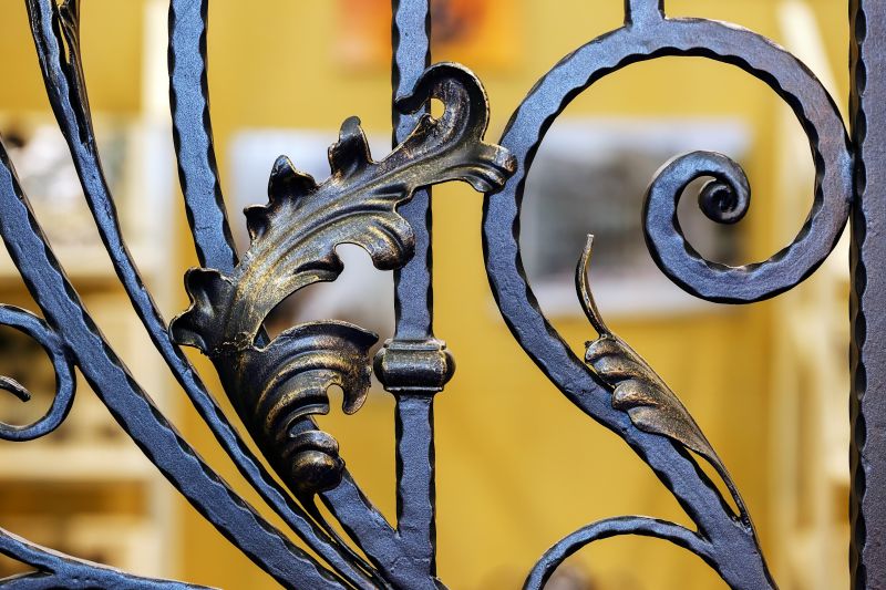 Vintage Wrought Iron Artwork